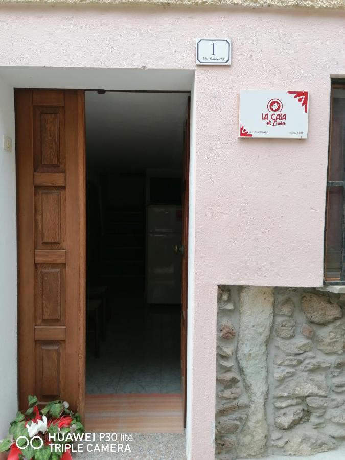 La Casa Di Luisa Apartment Santu Lussurgiu Bagian luar foto